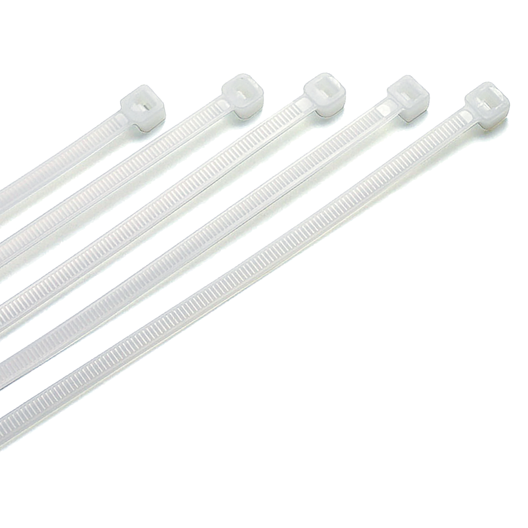 TOMAX PLASTİK KİLİTLİ KELEPÇE 8X500 mm BEYAZ